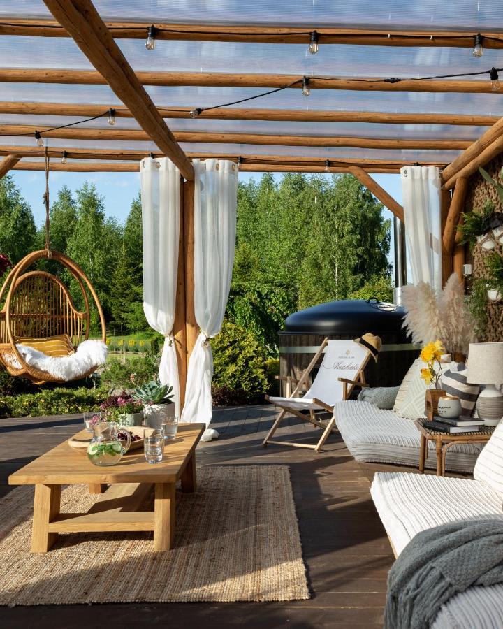 Вилла Anahata Siedlisko&Spa Сейны Экстерьер фото