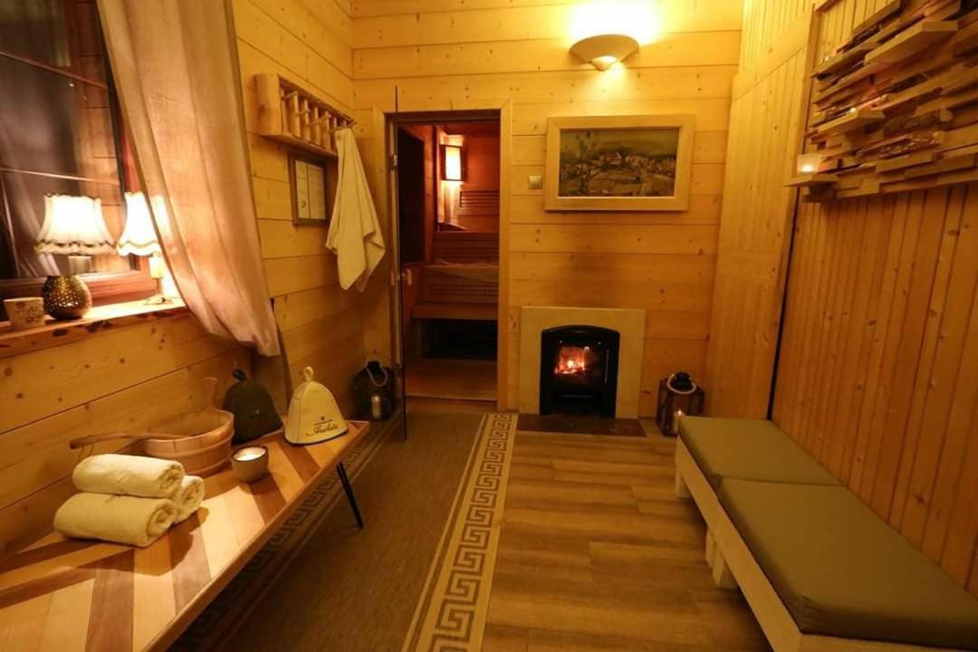Вилла Anahata Siedlisko&Spa Сейны Экстерьер фото